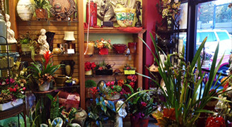 Artistic Flowers Delivery in Portland - Inside Shop Photo